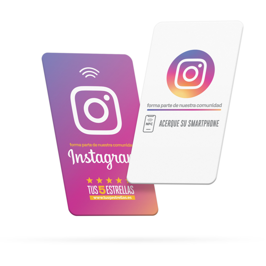 Tarjeta NFC INSTAGRAM