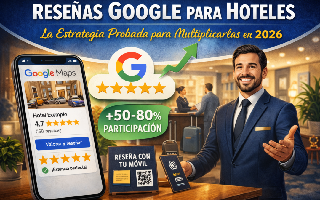 Reseñas Google para Hoteles: La Estrategia Probada para Multiplicarlas en 2026
