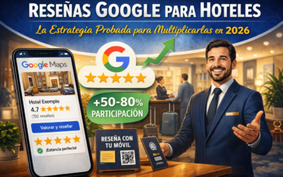 Reseñas Google para Hoteles: La Estrategia Probada para Multiplicarlas en 2026